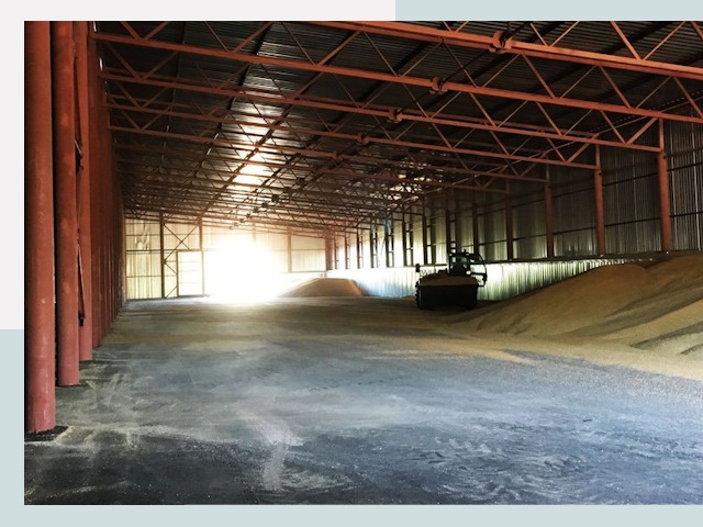 Строительство зернохранилищ в Арзамасе