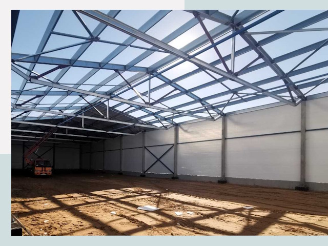 Строительство сенохранилищ в Арзамасе