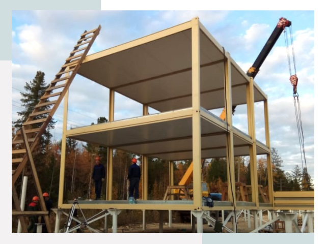 Строительство модульных здания Арзамас