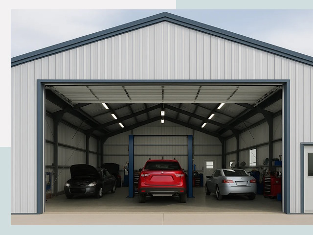 Ангары из сэндвич панелей от 652 руб. в Арзамас