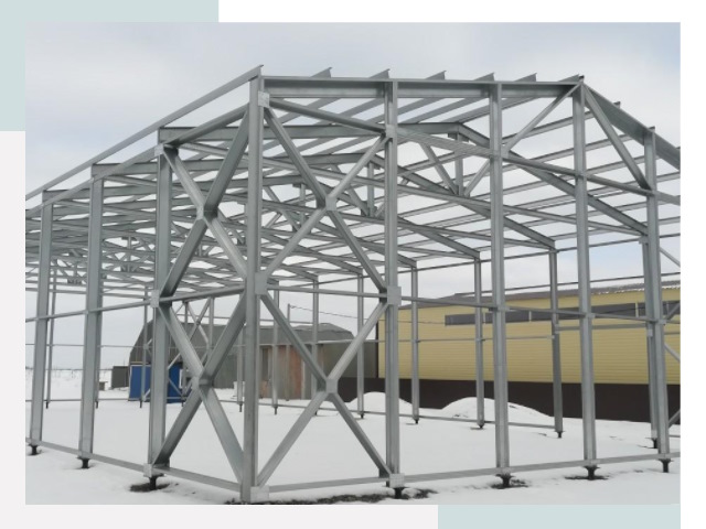 Каркасные ангары в Арзамасе