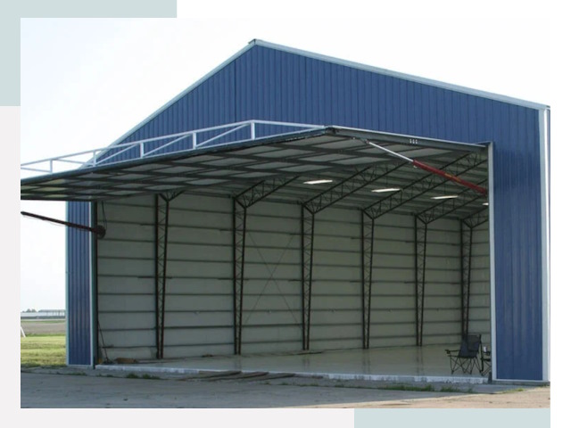 Прямо стенные ангары в Арзамасе