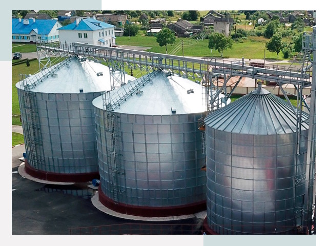 Металлические силосы в Арзамасе