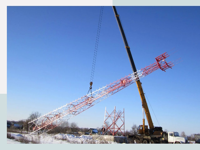 Строительство башен связи в Арзамасе от 652 руб.