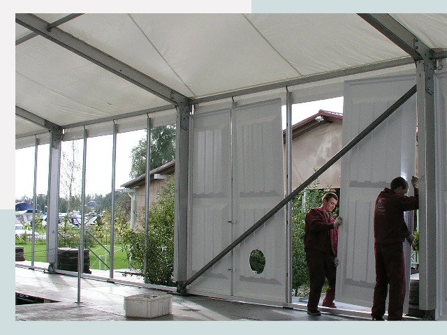 Быстро сборные шатры в Арзамас от 652 руб. за м²