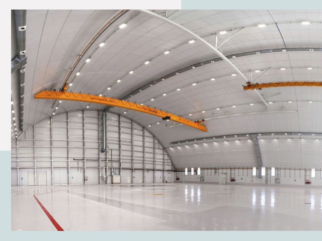 Оснащение ангаров в Арзамас от СтальСтрой-Рзм - цена от 652 руб.