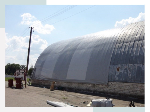 Ремонт ангаров в Арзамасе