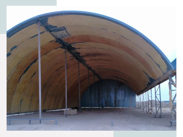 Реконструкция ангаров в Арзамасе