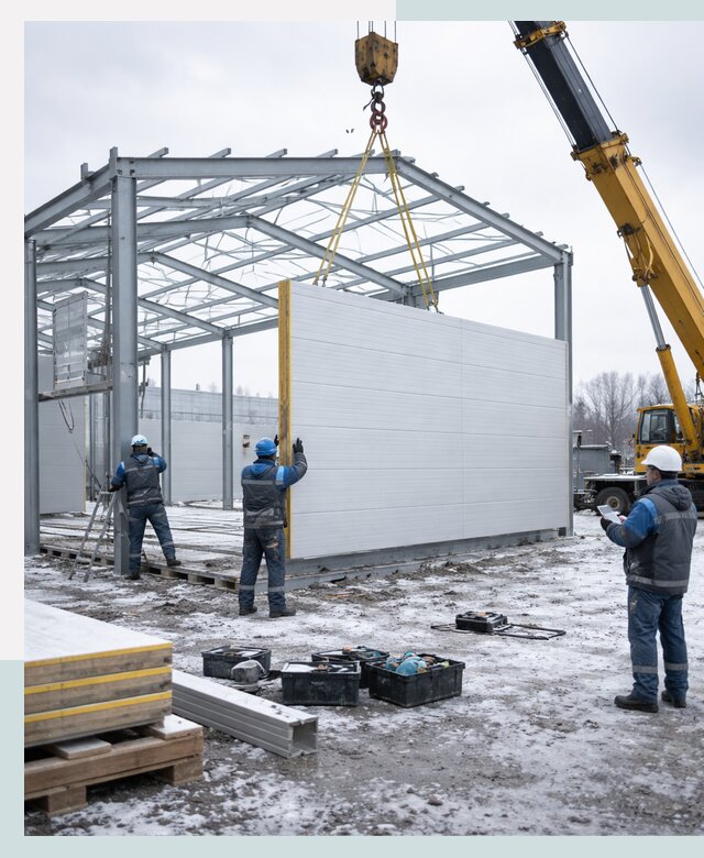 Строительство холодильных складов под ключ в Арзамасе