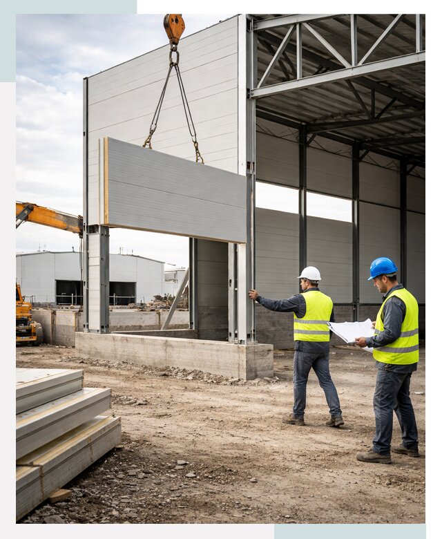 Склад из сэндвич панелей под ключ в Арзамасе от 10318 р. | СтальСтрой-Рзм