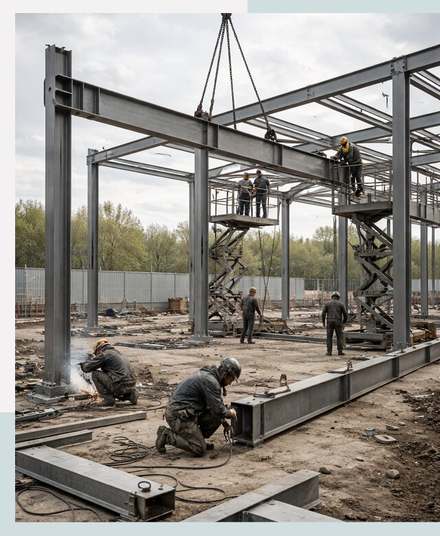 Строительство выставочных павильонов из металлоконструкций в Арзамасе